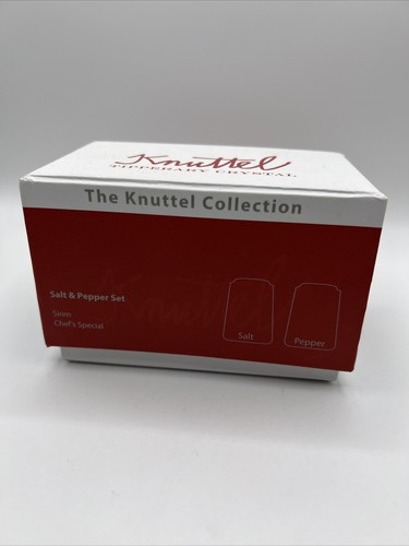 THE KNUTTEL CAFE COLLECTION SALT & PEPPER SET SIREN CHEF'S SPECIAL ORIGINAL BOX - Picture 19 of 21