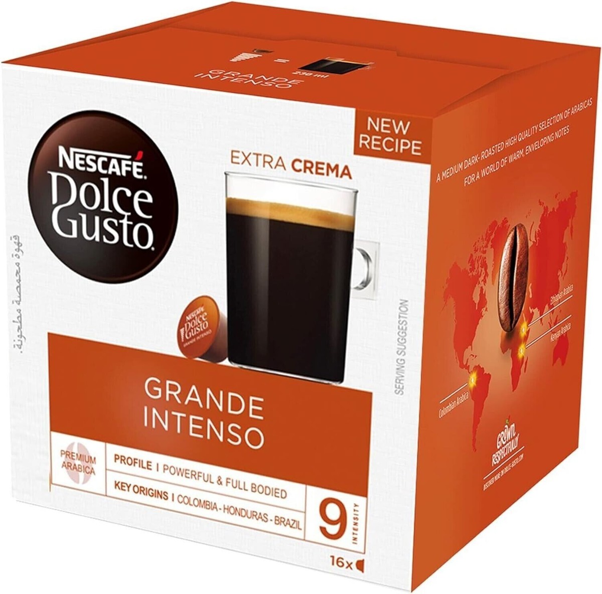 Nescafe Dolce Gusto Grande Intenso Coffee Capsules 16 Pods