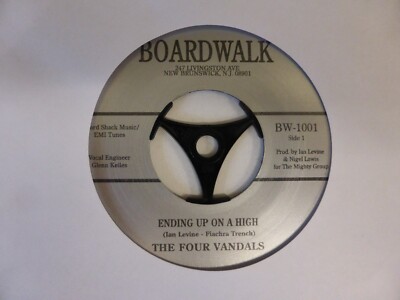 THE FOUR VANDALS ENDING UP ON A HIGH 2018 BOARDWALK LTD ED GRADES  8 / 10 