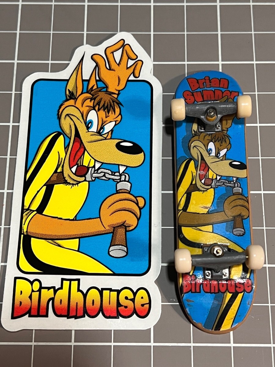 スケートボード T&C Vtg Skateboard Sticker Tech Deck Birdhouse Brian Sumner Kung Fu Wolf Skateboard Sticker