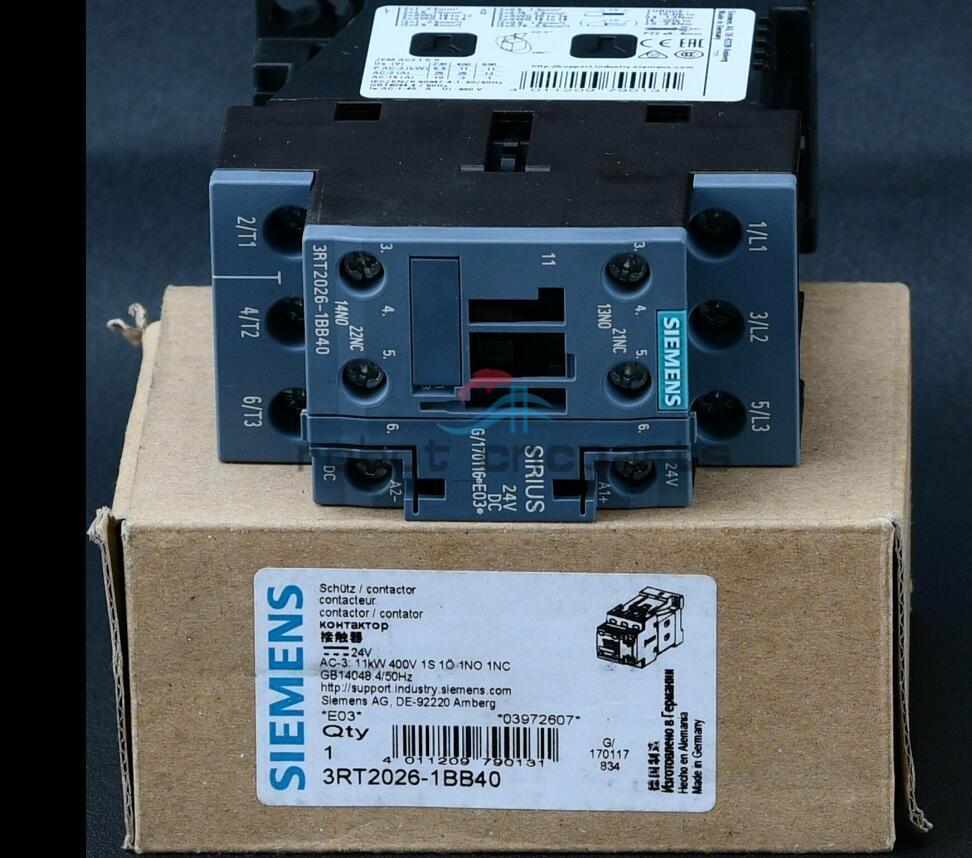 1Pcs Siemens Contactor 3RT2026-1BB40 IN BOX New