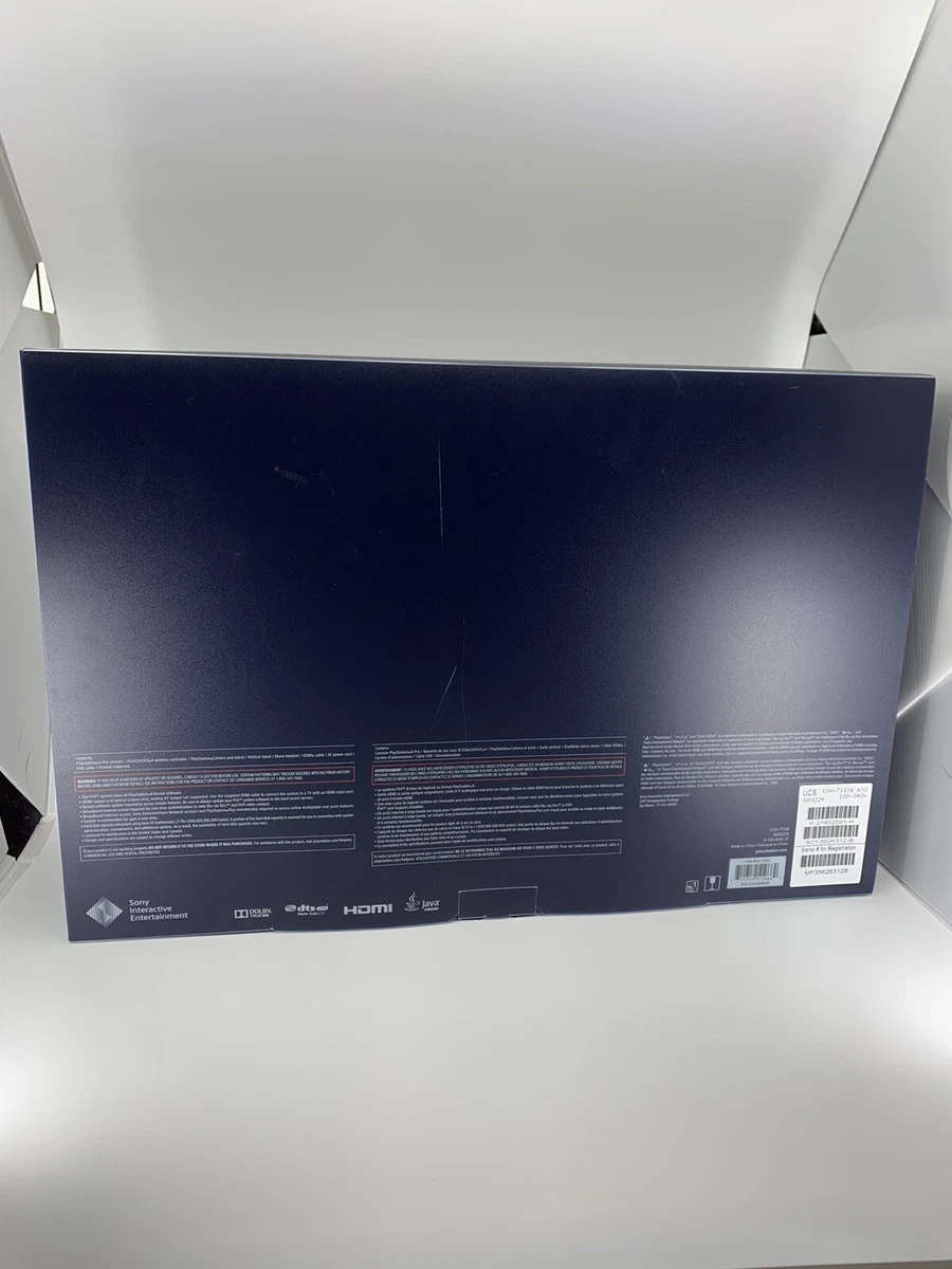 Ps4 pro empty box 2025