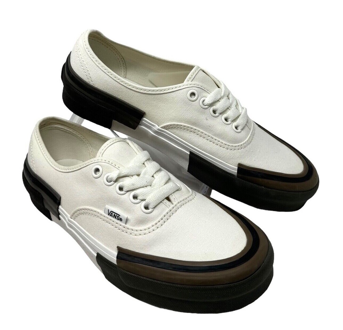 VANS Authentic Rearrange Low Shoe Canvas Beige Women Sneakers