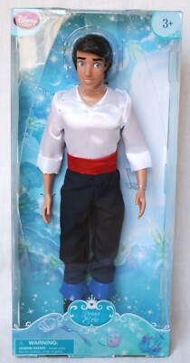 Disney Little Mermaid Classic Eric Puppe - Disney Store 2016 - Neu