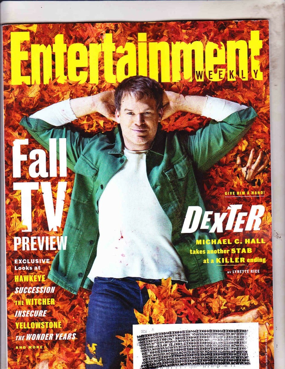 ENTERTAINMENT WEEKLY----DEXTER COVER-----OCTOBER 2021 | eBay