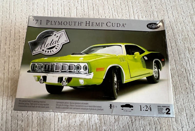 Testors - Metal Body - ´71 Plymouth Hemi Cuda - 198 -Modellbausatz- 1:24