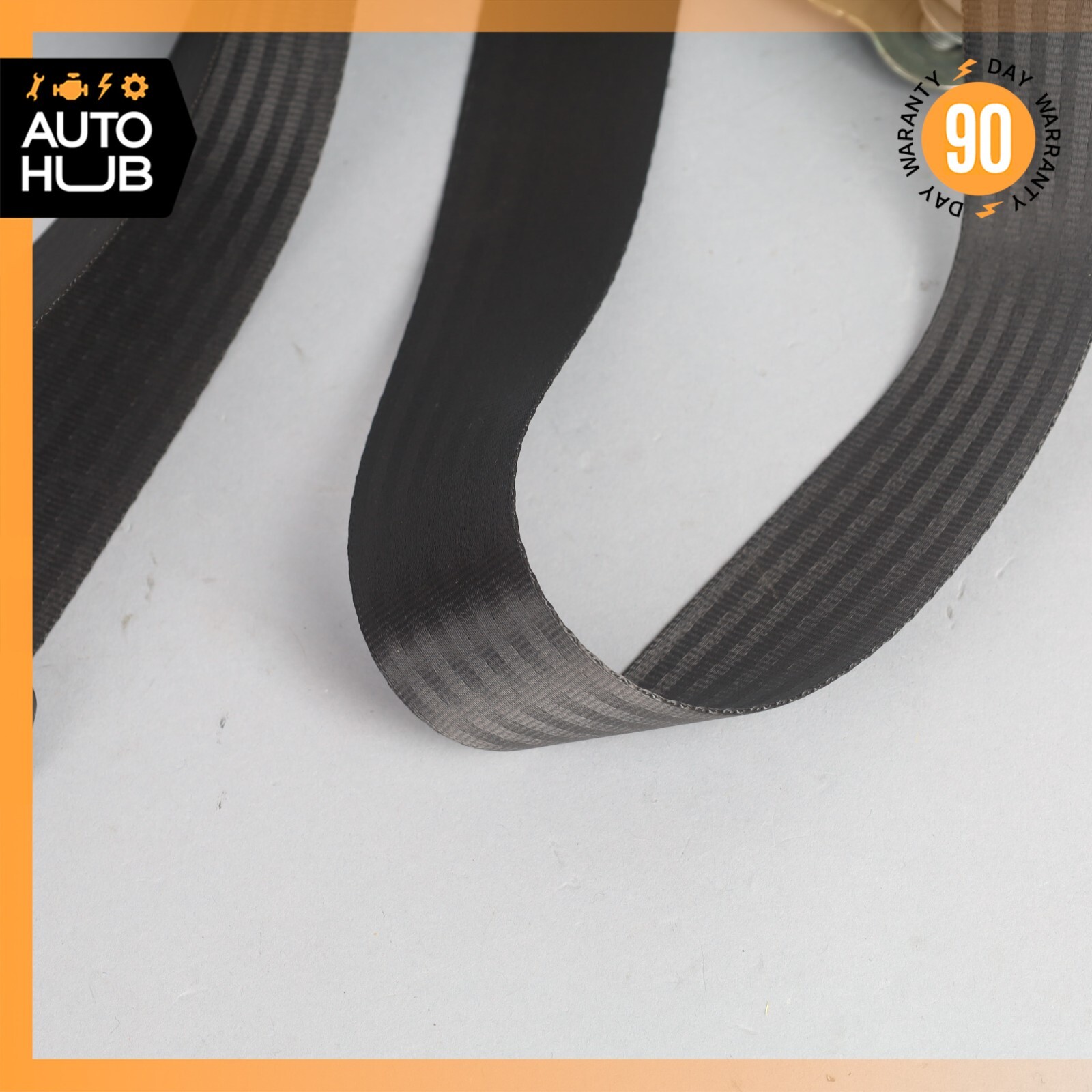 08-19 Maserati GranTurismo M145 Rear Left Driver Side Seat Belt Black OEM