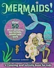 Mermaids Coloring  Activity Book