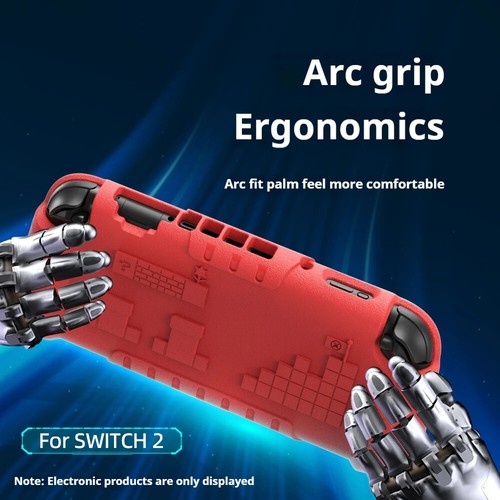 Silicone Case for Nintendo Switch 2 (2025) Shockproof Cover Ergonomic Grip Cover - Picture 14 of 20