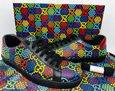 Gucci  Psychedelic Ace  GG Monogram Men s Sne...