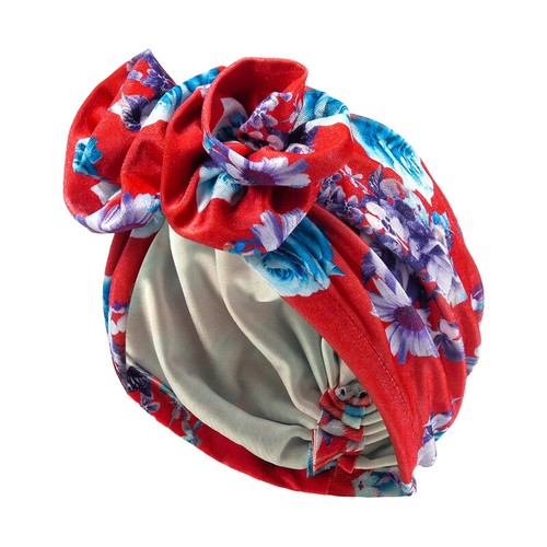 Cappello turbante donna musulmano stampato turbante hijab berretto sciarpa testa copricapo - Foto 21 di 24