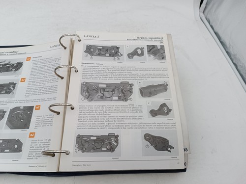 Manuale officina Lancia Delta 2^ seconda serie norme per le riparazioni Vol 2 93 - Foto 9 di 24