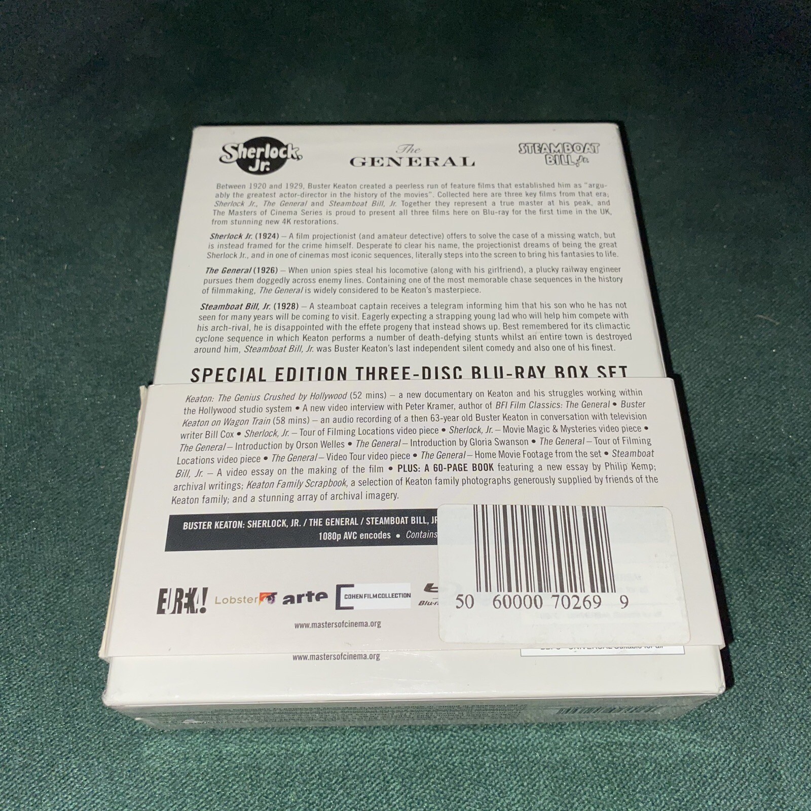 BUSTER KEATON EUREKA BLURAY LIMITED EDITION COLLECTION eBay