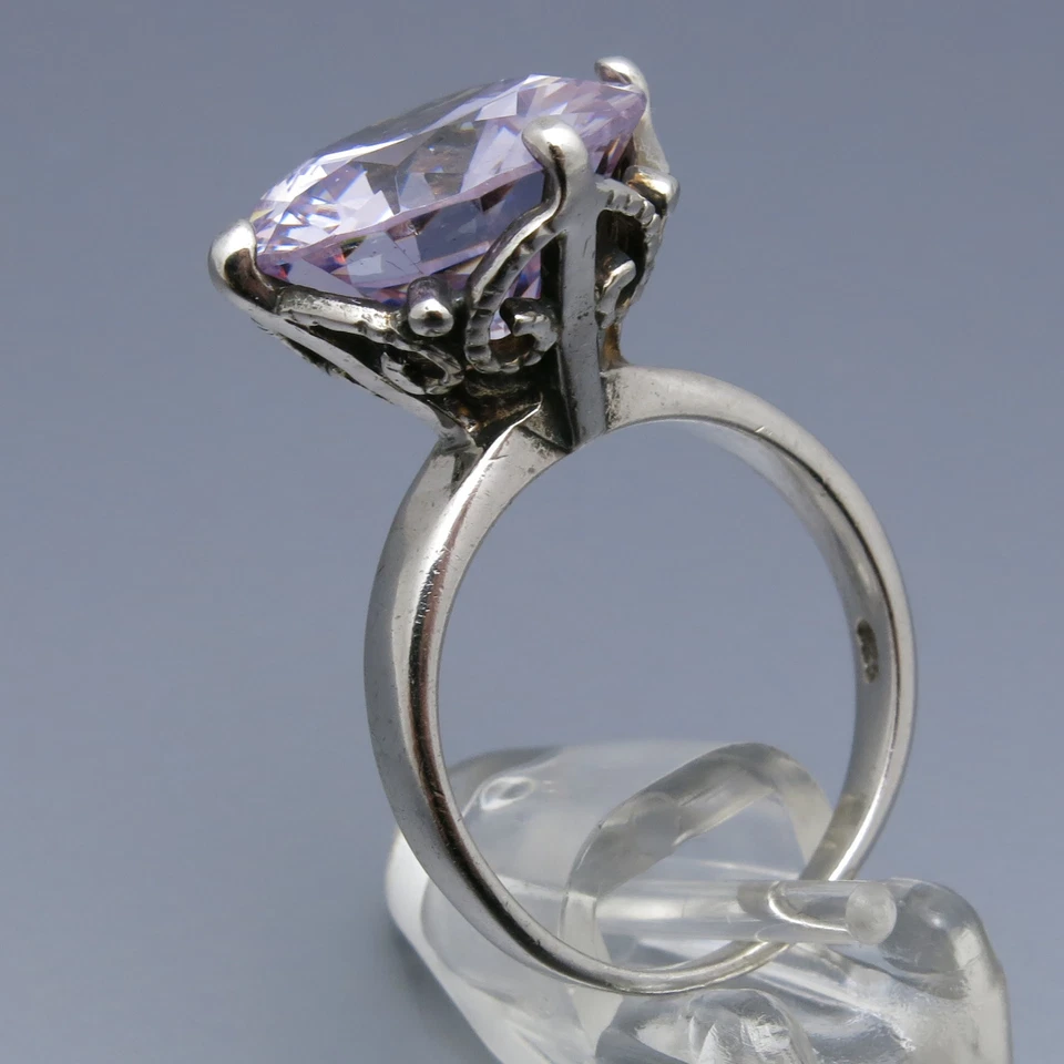 REIF-DESIGN - SCHICKER ZIRKONIA RING - 925 SILBER - Bild 2 von 3