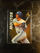 1995 Pinnacle Zenith Baseball Card #81 Paul Molitor Blue Jays(g1)