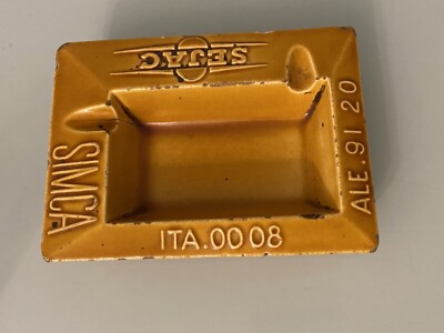 Automobilia Automobil Aschenbecher Keramik Simca Sejac SYL