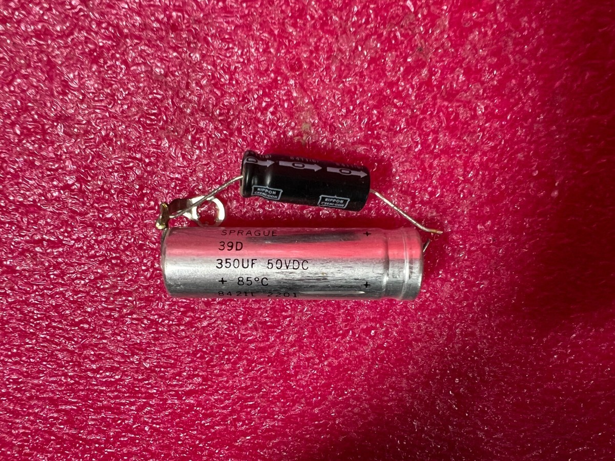 HP 853A Spectrum Analyzer DISPLAY 8559A Part SPRAGUE 39D 350UF