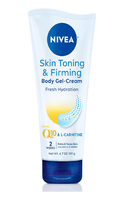 NIVEA Skin Firming and Toning Body Gel Cream with Q10, Firming Body Cream, Moist