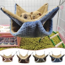 1* Hurón Rata Ardilla Mascota Pájaro Hámster Hamaca Colgante Jaula Nido Cama Casa Juguetes