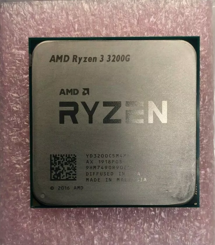 AMD Ryzen 3 3200G - 3.6GHz Quad Core (YD3200C5FHBOX) Processor for sale  online