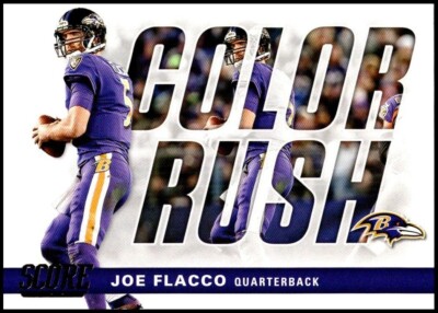  2017 Score Color Rush #10 Joe Flacco