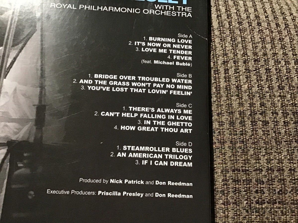 ELVIS PRESLEY/ROYAL PHILHARMONIC ORCHESTRA IF I CAN DREAM 2015 2