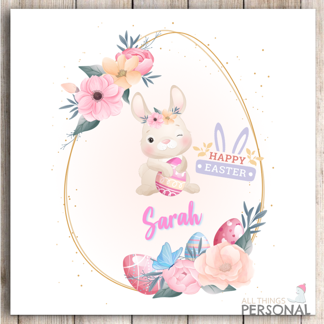 Personalised Easter Card for Granddaughter Daughter Niece Goddaughter Sister