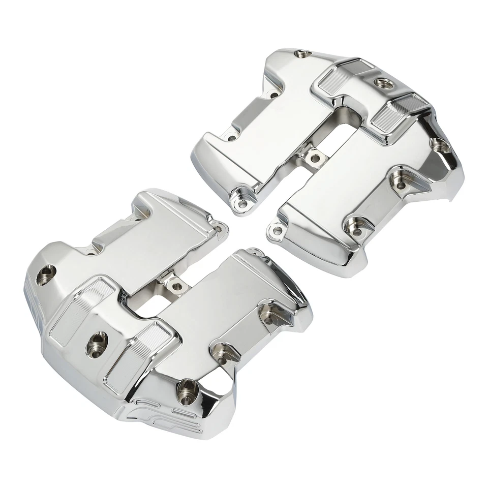 Capas de caixa Upper Rocker adequadas para Harley Touring Street Road Glide 2017-24 cromadas - Imagem 2 de 4