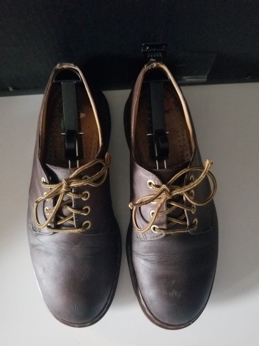 Vintage Doc Dr Martens 1561 Brown Oxford Shoes Made in  display picture 1