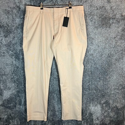 Bonobos Friday Pants Mens 38x30 Beige Slim Fit Golf Chino Casual Corpcore Office