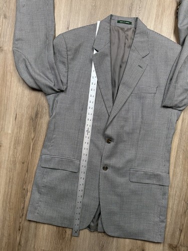 Lauren Ralph Lauren Men’s Houndstooth Wool Blazer Jacket Size 42XL - Picture 11 of 13