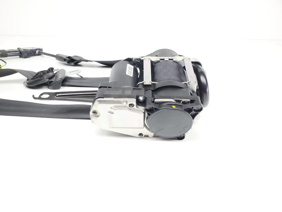AUDI Q3 2019-2024 Conjunto de cinturón de seguridad delantero derecho negro OEM 83A857706 Foto 2 de 4