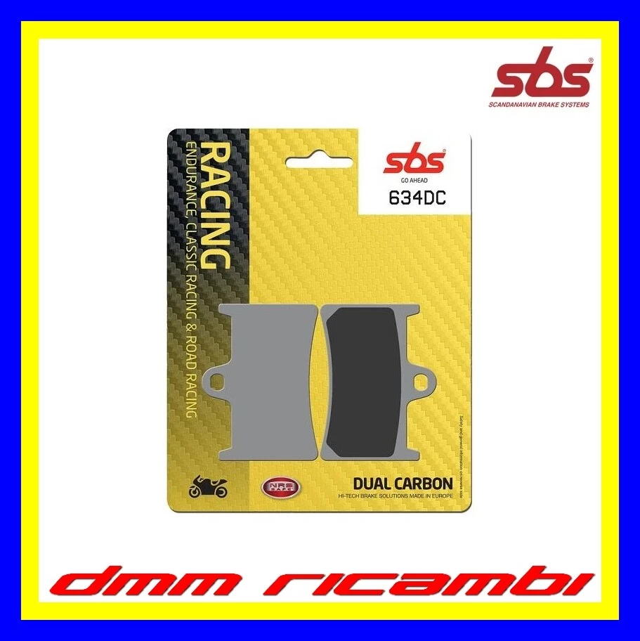 Yerbay Kit Pastiglie Freni Anteriori Per Yamaha XJ 600 Diversion/N, FZ6 FZ 600, XP 500 T-Max - Alta Qualità, Bassa Polvere - 3