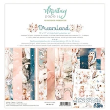 Mintay Papers - Dreamland 12x12 Paper Set + Bonus Sheet Scrapbook Journal