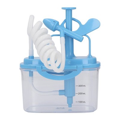 Sinus Rinse Pot Manual Press Deep Cleansing Nasal Wash Irrigation System 300ml
