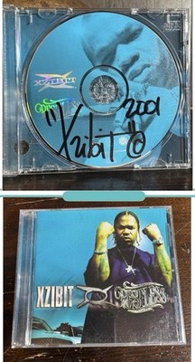 Signed Xzibit : Restless CD Dr Dre Liks Eminem Nate Dogg Auto Autographed