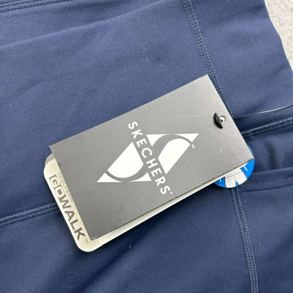 Pantalones Skechers GoWalk para mujer 2XL azules elásticos leggings nuevos con etiquetas Foto 3 de 4