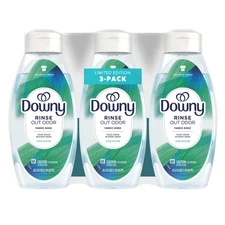 Downy Rinse & Refresh Laundry Odor Remover & Fabric Softener, 25.5 Fl Oz (3 Pk)