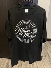 Minnesota Lynx Maya Moore Retirement WNBA Basketball T Shirt XL 