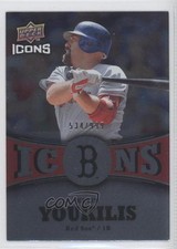 2009 Upper Deck Icons Icons Red 534/999 Kevin Youkilis #IC-KY 1g9