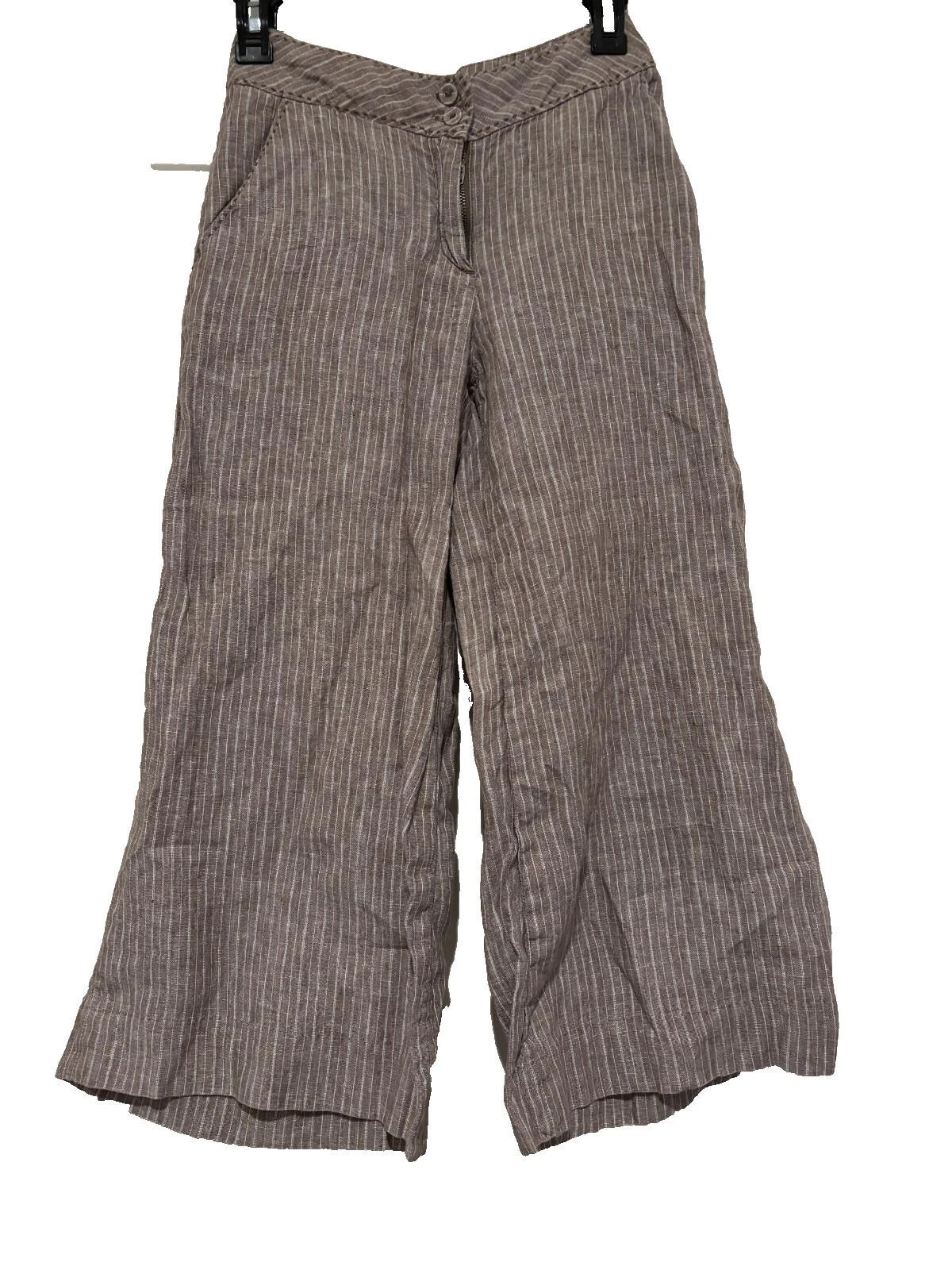 Sundance capri pants sz 2 wide leg linen pockets boho beachy #3426
Opens in a new window or tab