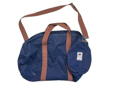 BORSONE BORSONE TELA BLU ARTIGLIO x USA MADE blu/marrone viaggio palestra campeggio escursione attrezzatura