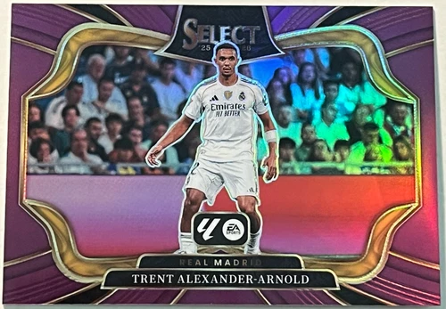 2025-26 Panini Select La Liga - Trent Alexander-Arnold PURPLE #/125 Real Madrid