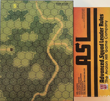 Advanced Squad Leader Game Board #5--Cross of Iron. VERY GOOD!