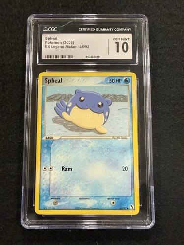 Spheal graded CGC 10 for sale on eBay