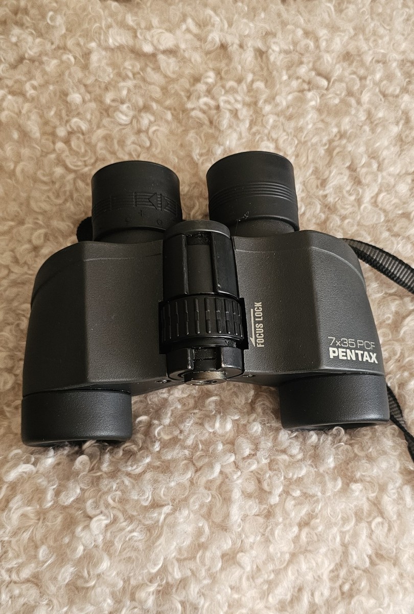 Pentax 7x35 PCF Binoculars 7x Magnification 35mm Focus Lock Black