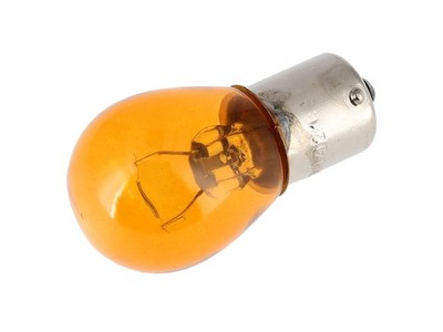 Kugellampe 12V 21W BA15s orange, von VEBCO