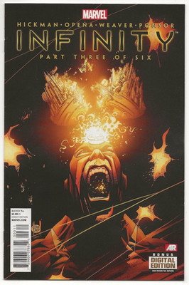 Marvel Comics INFINITY #3 first printing Cover A
