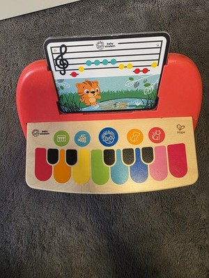 Hape Baby Einstein Magic Touch Klavier aus Holz  inkl 3 Notenkarten Top Zustand!