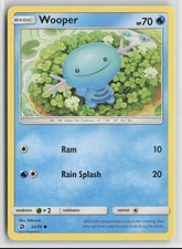 Wooper 25/70 Common Dragon Majesty Pokemon Lightly Played on eBay